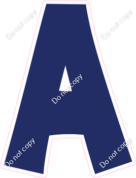 KG 23.5" Individuals - Flat Navy Blue A