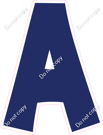 KG 23.5" Individuals - Flat Navy Blue A