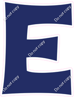 KG 23.5" Individuals - Flat Navy Blue E