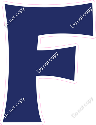 KG 23.5" Individuals - Flat Navy Blue F