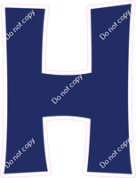 KG 23.5" Individuals - Flat Navy Blue H