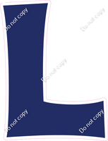 KG 23.5" Individuals - Flat Navy Blue L