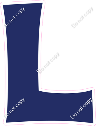 KG 23.5" Individuals - Flat Navy Blue L