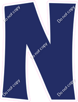 KG 23.5" Individuals - Flat Navy Blue N