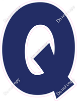 KG 23.5" Individuals - Flat Navy Blue Q