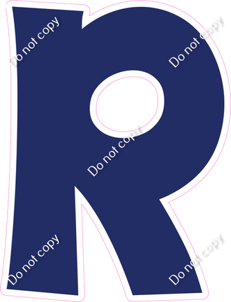 KG 23.5" Individuals - Flat Navy Blue R