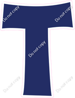 KG 23.5" Individuals - Flat Navy Blue T