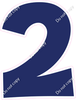 KG 23.5" Individuals - Flat Navy Blue 2