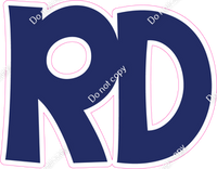 KG 23.5" Individuals - Flat Navy Blue RD