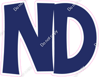 KG 23.5" Individuals - Flat Navy Blue ND