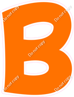 KG 23.5" Individuals - Flat Orange B