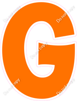 KG 23.5" Individuals - Flat Orange G