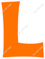 KG 23.5" Individuals - Flat Orange L