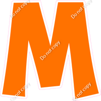 KG 23.5" Individuals - Flat Orange M