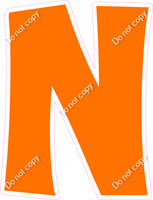 KG 23.5" Individuals - Flat Orange N