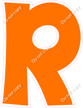 KG 23.5" Individuals - Flat Orange R