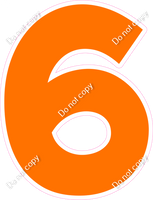 KG 23.5" Individuals - Flat Orange 6