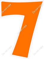 KG 23.5" Individuals - Flat Orange 7