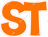 KG 23.5" Individuals - Flat Orange ST