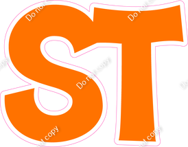 KG 23.5" Individuals - Flat Orange ST