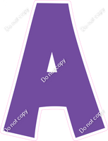 KG 23.5" Individuals - Flat Purple A