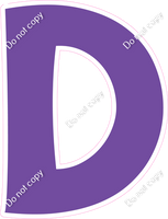 KG 23.5" Individuals - Flat Purple D