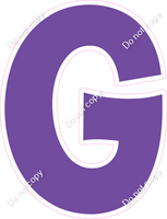 KG 23.5" Individuals - Flat Purple G