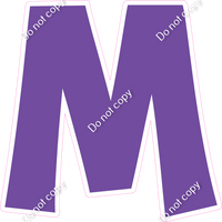 KG 23.5" Individuals - Flat Purple M