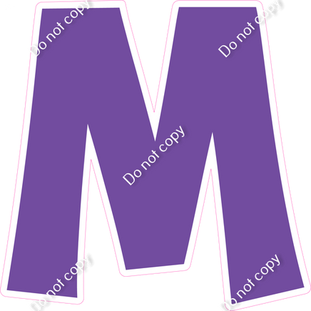 KG 23.5" Individuals - Flat Purple M