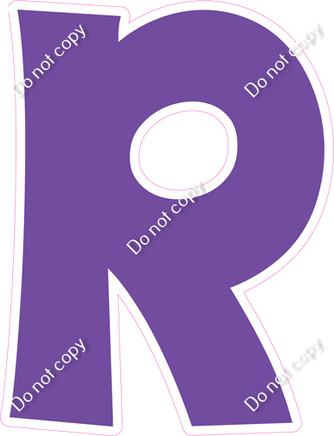 KG 23.5" Individuals - Flat Purple R