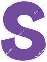 KG 23.5" Individuals - Flat Purple S