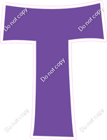 KG 23.5" Individuals - Flat Purple T