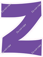 KG 23.5" Individuals - Flat Purple Z