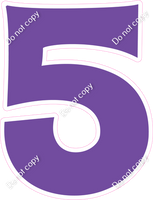 KG 23.5" Individuals - Flat Purple 5