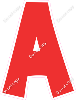 KG 23.5" Individuals - Flat Red A