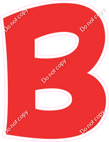 KG 23.5" Individuals - Flat Red B