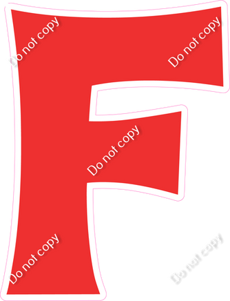 KG 23.5" Individuals - Flat Red F