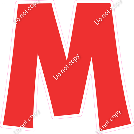 KG 23.5" Individuals - Flat Red M