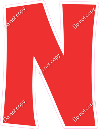 KG 23.5" Individuals - Flat Red N