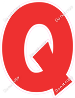 KG 23.5" Individuals - Flat Red Q