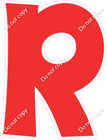 KG 23.5" Individuals - Flat Red R