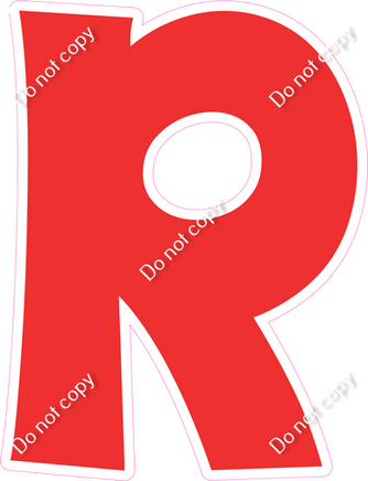 KG 23.5" Individuals - Flat Red R