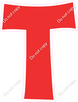 KG 23.5" Individuals - Flat Red T