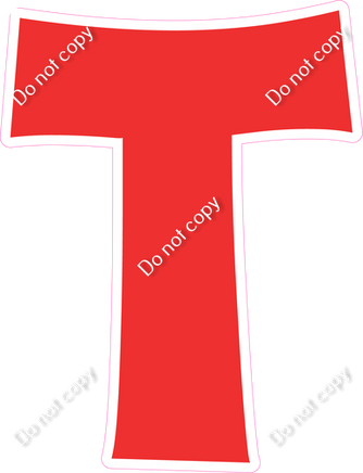 KG 23.5" Individuals - Flat Red T