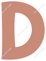 KG 23.5" Individuals - Flat Rose Gold D