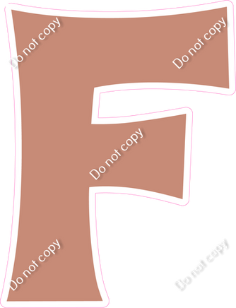 KG 23.5" Individuals - Flat Rose Gold F