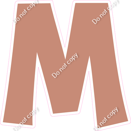 KG 23.5" Individuals - Flat Rose Gold M