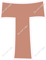 KG 23.5" Individuals - Flat Rose Gold T