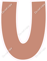 KG 23.5" Individuals - Flat Rose Gold U