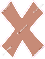 KG 23.5" Individuals - Flat Rose Gold X